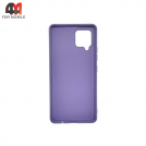 Чехол для Samsung A42 Silicone Case, лавандового цвета