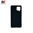 Чехол для Samsung A42 Silicone Case, черного цвета