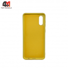 Чехол для Samsung A02/M02 Silicone Case, желтого цвета