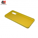 Чехол для Samsung A02/M02 Silicone Case, желтого цвета