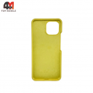 Чехол для Xiaomi Mi 11 lite Silicone Case, желтого цвета