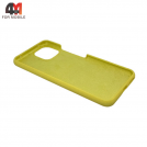 Чехол для Xiaomi Mi 11 lite Silicone Case, желтого цвета