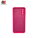 Чехол для Samsung A02/M02 Silicone Case, ярко-розового цвета