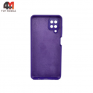 Чехол для Samsung A12/M12 Silicone Case, фиолетового цвета