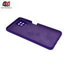 Чехол для Samsung A12/M12 Silicone Case, фиолетового цвета