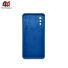 Чехол Samsung A02/M02 Silicone Case, синего цвета