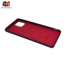 Чехол для Samsung A81/M60s/Note 10 Lite Silicone Case, цвет марсала