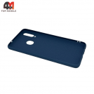 Чехол для Samsung A20s Silicone Case, темно-синего цвета