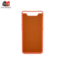 Чехол для Samsung A80/A90 Silicone Case, персикового цвета