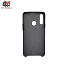 Чехол для Samsung A20s Silicone Case, черного цвета