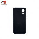 Чехол для Samsung A03 Core Silicone Case, черного цвета