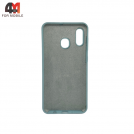 Чехол для Samsung A20/A30 Silicone Case, ментолового цвета