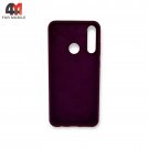 Чехол для Huawei Y6P Silicone Case, цвет марсала