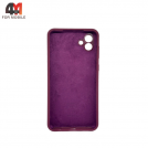 Чехол Samsung A04e Silicone Case, цвет марсала