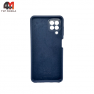 Чехол для Samsung A22 4G/M22/M32 Silicone Case, темно-синего цвета