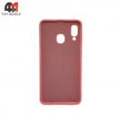 Чехол для Samsung A20/A30 Silicone Case, розового цвета