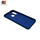 Чехол для Samsung A40 Silicone Case, темно-синего цвета