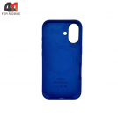 Чехол Iphone 16 Silicone Case Premium+MagSafe, Ultramarine