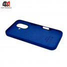 Чехол Iphone 16 Silicone Case Premium+MagSafe, Ultramarine