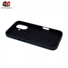 Чехол Iphone 16 Silicone Case Premium+MagSafe, Black