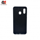 Чехол для Samsung A20/A30 Silicone Case, черного цвета