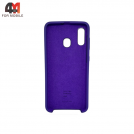 Чехол для Samsung A20/A30 Silicone Case, фиолетового цвета