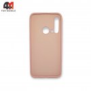 Чехол для Huawei P20 Lite 2019 Silicone Case, пудрового цвета