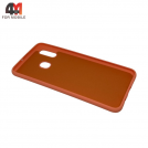 Чехол для Samsung A20/A30 Silicone Case, персикового цвета