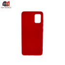 Чехол для Samsung A51 Silicone Case, красного цвета