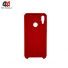 Чехол для Huawei Y7 2019 Silicone Case, красного цвета