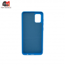 Чехол для Samsung A31 Silicone Case, голубого цвета