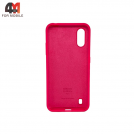 Чехол для Samsung A01/M01 Silicone Case, ярко-розового цвета