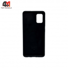 Чехол для Samsung A51 Silicone Case, черного цвета