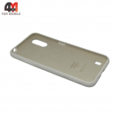 Чехол Samsung A01/M01 Silicone Case, белого цвета