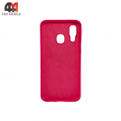 Чехол для Samsung A40 Silicone Case, ярко-розового цвета