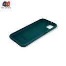 Чехол для Huawei P40 Lite/Nova 6Se/Nova 7i Silicone Case, темно-зеленого цвета