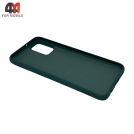 Чехол для Samsung A02s/M02s Silicone Case, темно-зеленого цвета