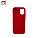 Чехол для Samsung A02s/M02s Silicone Case, красного цвета