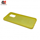 Чехол для Samsung A02s/M02s Silicone Case, желтого цвета