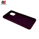 Чехол для Samsung A31 Silicone Case, цвет марсала