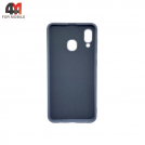 Чехол для Samsung A20/A30 Silicone Case, серого цвета