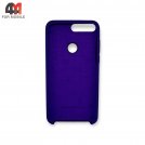 Чехол для Huawei Y7 2018/Y7 Prime 2018/7C Pro Silicone Case, фиолетового цвета