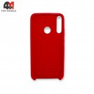 Чехол для Huawei P40 Lite E/Y7P/Honor 9C Silicone Case, красного цвета