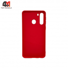 Чехол для Samsung A21 Silicone Case, красного цвета