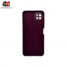 Чехол для Samsung A22 5G/A22S Silicone Case, цвет марсала