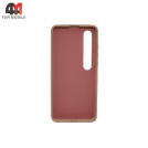 Чехол для Xiaomi Mi 10 Silicone Case, пудрового цвета