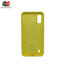 Чехол Samsung A01/M01 Silicone Case, желтого цвета