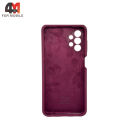 Чехол Samsung A13 4G Silicone Case, цвет марсала