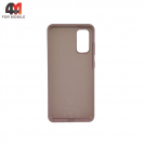 Чехол для Samsung S20 Plus/S11 Silicone Case, пудрового цвета