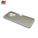 Чехол для Xiaomi Redmi 12 4G Silicone Case, белого цвета